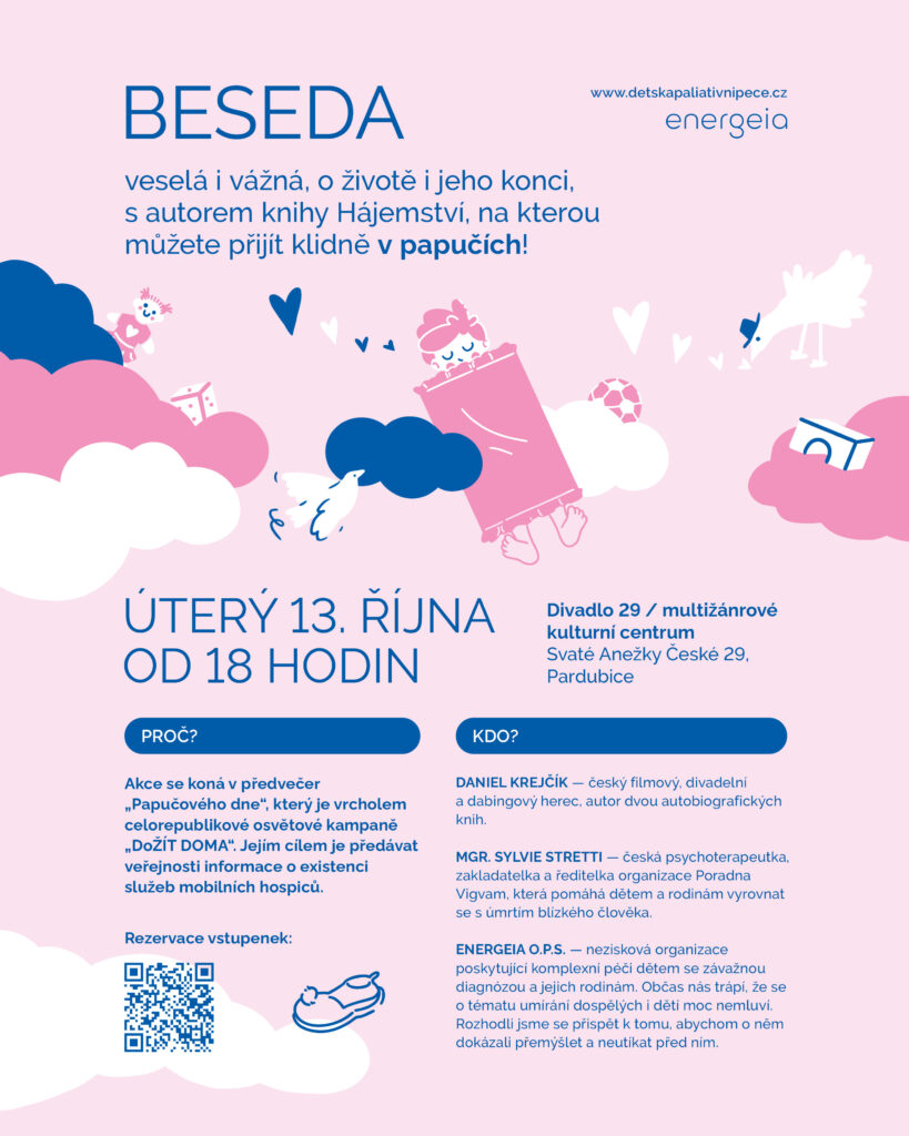 Beseda v papučích s Danielem Krejčíkem